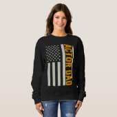 Patriotic Acting Actress Theater Rehearsal Actor D Trui (Voorkant volledig)