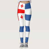 Patriotic Adjara Flag Leggings (Voorkant)