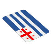 Patriotic Adjara Flag Magneet (Rechterzijde)