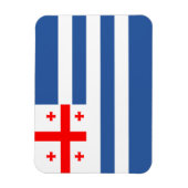 Patriotic Adjara Flag Magneet (Verticaal)