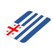 Patriotic Adjara Flag Magneet (Linkerzijde)