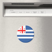 Patriotic Adjara Flag Magneet (Insitu (Vaatwasser))