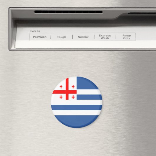 Patriotic Adjara Flag Magneet (Insitu (Vaatwasser))