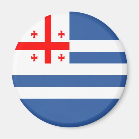 Patriotic Adjara Flag Magneet (Voorkant)