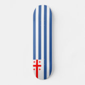 Patriotic Adjara Flag Persoonlijk Skateboard (Voorkant)