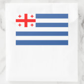 Patriotic Adjara Flag Rechthoekige Sticker (Tas)