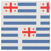 Patriotic Adjara Flag Stof (Close Up)