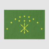 Patriotic Adygea Flag Tissuepapier (Voorkant)
