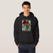 Patriotic African American Black History Is Americ Hoodie (Voorkant volledig)