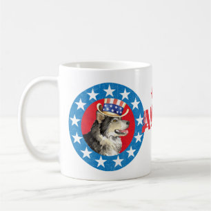 Patriotic Alaskan Malemute Koffiemok