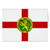 Patriotic Alderney Flag (Voorkant Horizontaal)