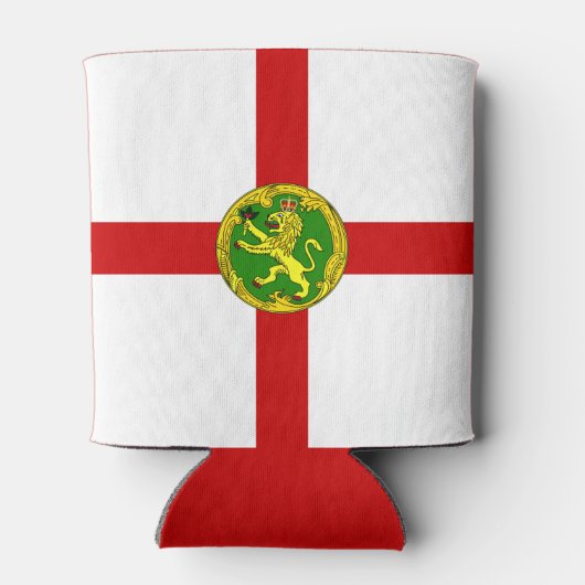 Patriotic Alderney Flag Koelbox Blikjeskoeler (Achterkant)