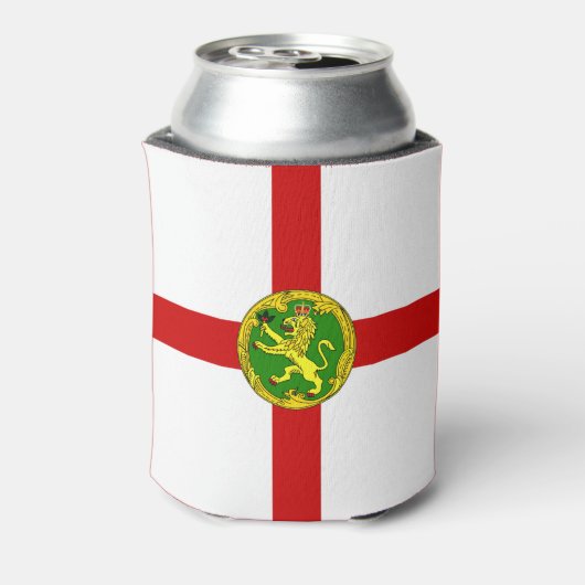 Patriotic Alderney Flag Koelbox Blikjeskoeler (Blikje Achterkant)
