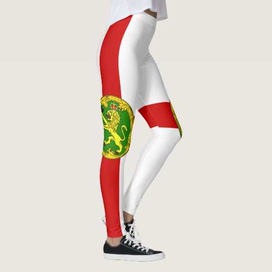 Patriotic Alderney Flag Leggings (Rechts)