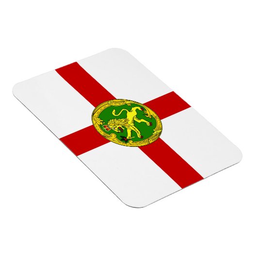 Patriotic Alderney Flag Magneet (Rechterzijde)
