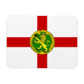 Patriotic Alderney Flag Magneet (Horizontaal)