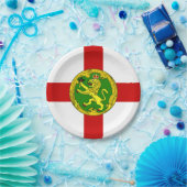Patriotic Alderney Flag Papieren Bordje (Feest)