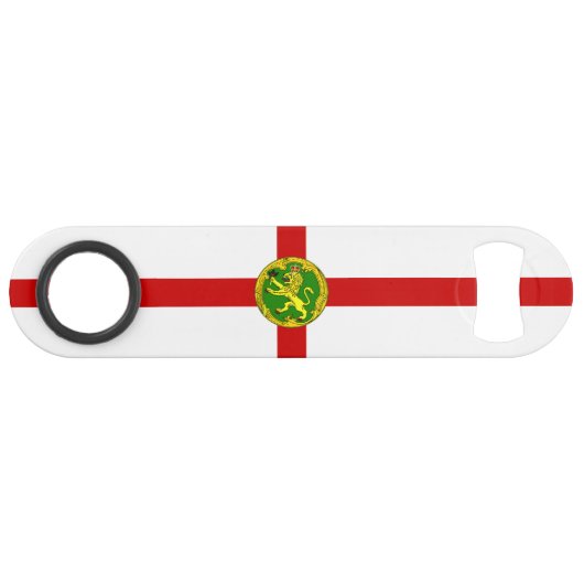 Patriotic Alderney Flag Speed Flessenopener (Voorkant (Horizontaal))