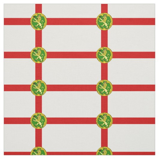 Patriotic Alderney Flag Stof (Swatch)