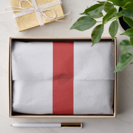 Patriotic Alderney Flag Tissuepapier (Geschenk)