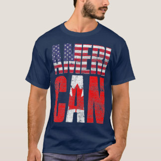 Patriotic American Canada T-shirt