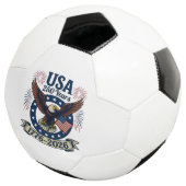 Patriotic American Eagle 250 Years 1776-2026 Voetbal (Drie kwart)