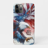 Patriotic American Eagle Case-Mate iPhone Case (Achterkant)
