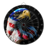 Patriotic American Eagle Dartbord (Voorkant)