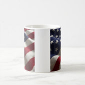 Patriotic American flag Coffee Mug Koffiemok (Center)