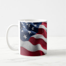 Patriotic American flag Coffee Mug Koffiemok