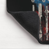 Patriotic American Flag Gym For Weight Lifters Muismat (Hoek)