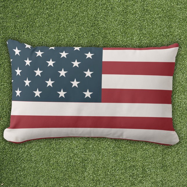 Patriotic American Flag Kussen (Creator heeft geüpload)