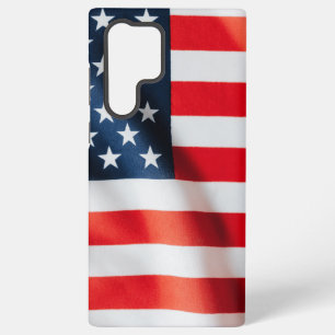 Patriotic American Flag Samsung Telefoonhoesje – V Galaxy Hoesje
