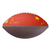Patriotic American football with flag of China (Gedraaid 270)