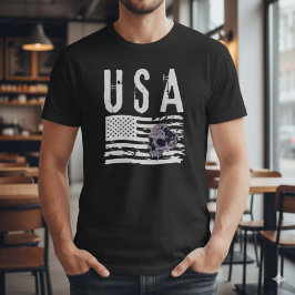 Patriotic American Gothic Tee T-shirt