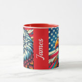   Patriotic American Mug Mok (Midden)