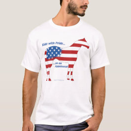 Patriotic Appaloosa Horse T-shirt