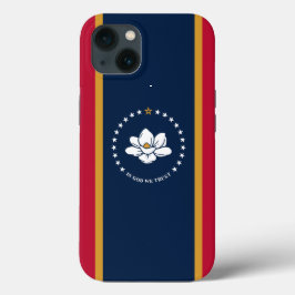 Patriotic Apple Case-Mate, Mississippi flag Case-Mate iPhone Case