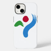 Patriotic Apple Case-Mate, Seoul Flag Case-Mate iPhone Case (Achterkant)
