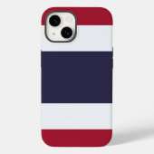 Patriotic Apple Case-Mate, Thailand Flag Case-Mate iPhone Case (Achterkant)