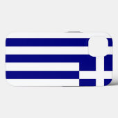 Patriotic Apple Hoesje-Mate, Griekse vlag Case-Mate iPhone Case (Achterkant (horizontaal))