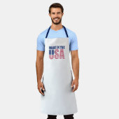 Patriotic Apron Schort (Gedragen)