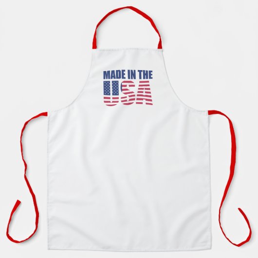 Patriotic Apron Schort (Voorkant)