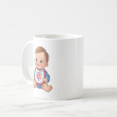 Patriotic Baby Sip Mug Koffiemok (Voorkant links)