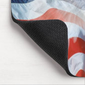 Patriotic Bald Eagle American Flag Muismat (Hoek)