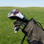 Patriotic Bald Eagle Golfheadcover (Insitu)