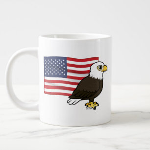 Patriotic Bald Eagle Grote Koffiekop