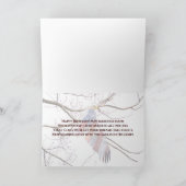 Patriotic Bald Eagle Happy Birthday Kaart (Binnen)