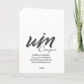 Patriotic Bald Eagle Kaart (Achterkant)