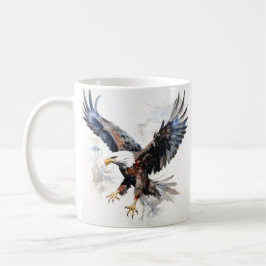Patriotic Bald Eagle Koffiemok
